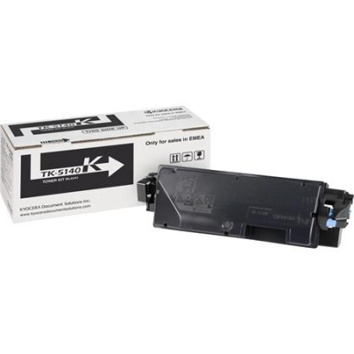 TK5140K Lézertoner P6130cdn, M6030cdn, M6530cdn nyomtatókhoz, KYOCERA, fekete, 7k