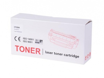 CF226A/CRG052 lézertoner, TENDER®, fekete, 3,1k